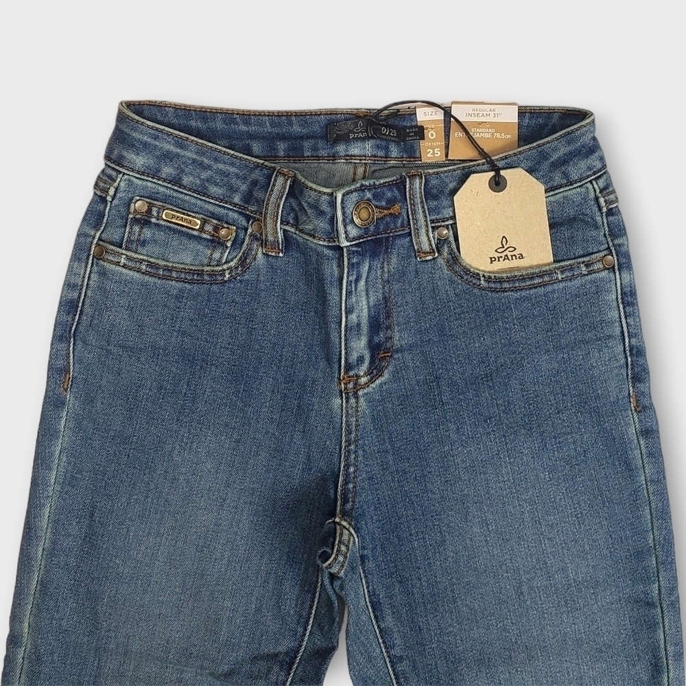 prAna Sienna Jeans True Blue Size 25 - Picture 3 of 14